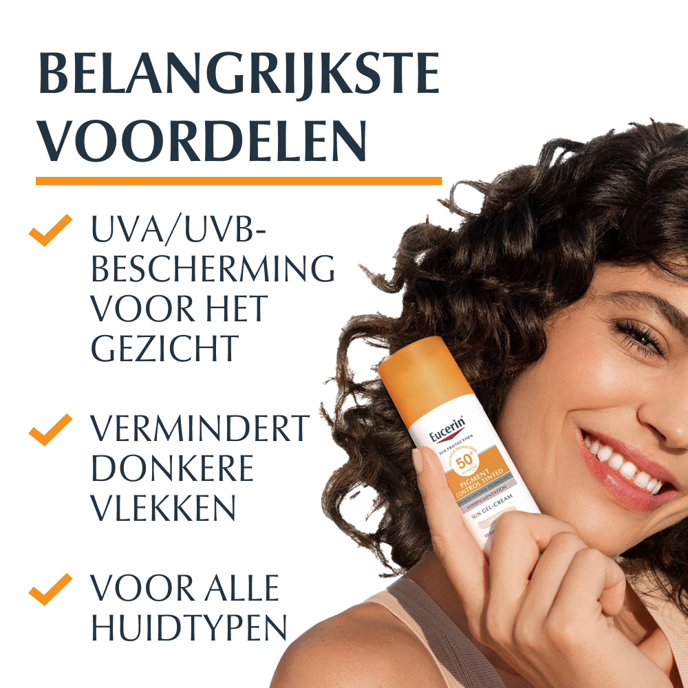 Eucerin Sun Pigment Control SPF50+ Tinted Medium 50ml